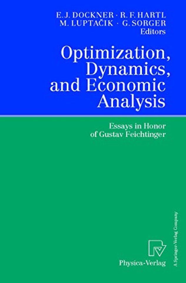 Optimization, Dynamics, and Economic Analysis