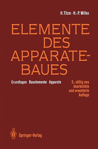 Elemente des Apparatebaues