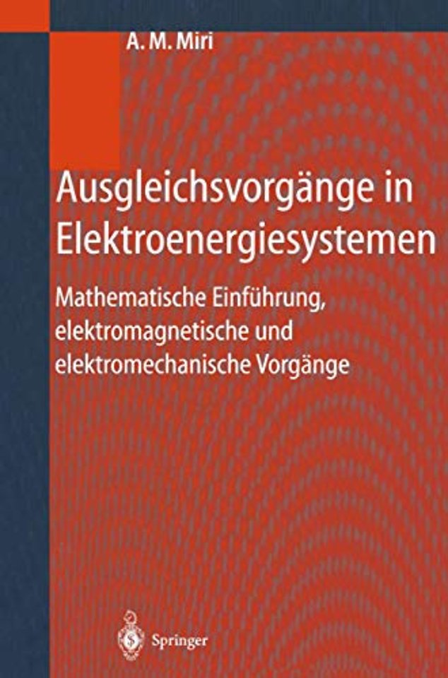 Ausgleichsvorgänge in Elektroenergiesystemen