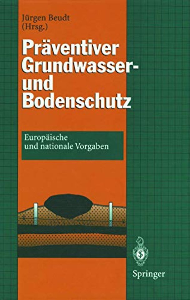 Präventiver Grundwasser- und Bodenschutz