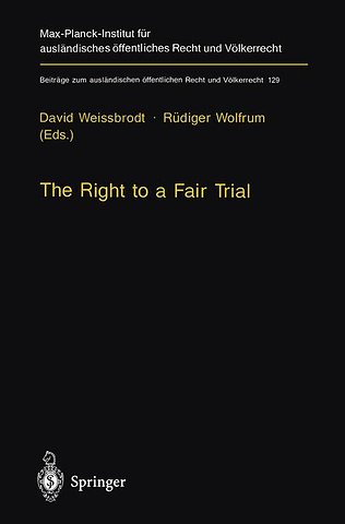 The Right to a Fair Trial