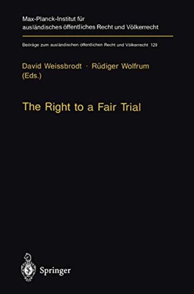 The Right to a Fair Trial