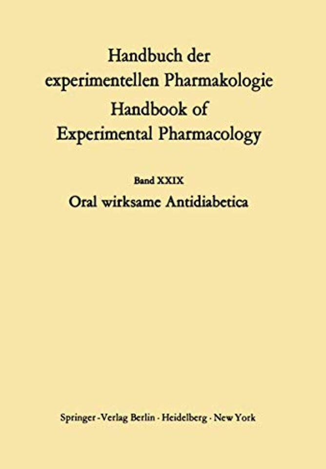 Oral wirksame Antidiabetika