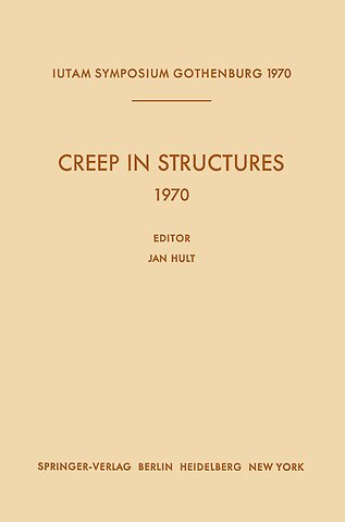 Creep in Structures 1970
