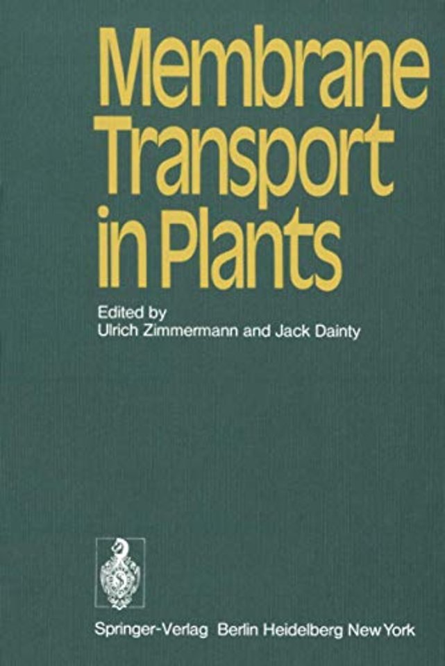 Membrane Transport in Plants