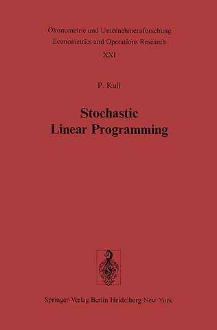 Stochastic Linear Programming