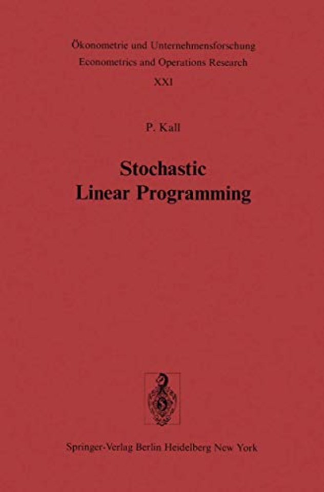 Stochastic Linear Programming
