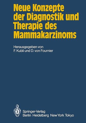 Neue Konzepte der Diagnostik und Therapie des Mammakarzinoms