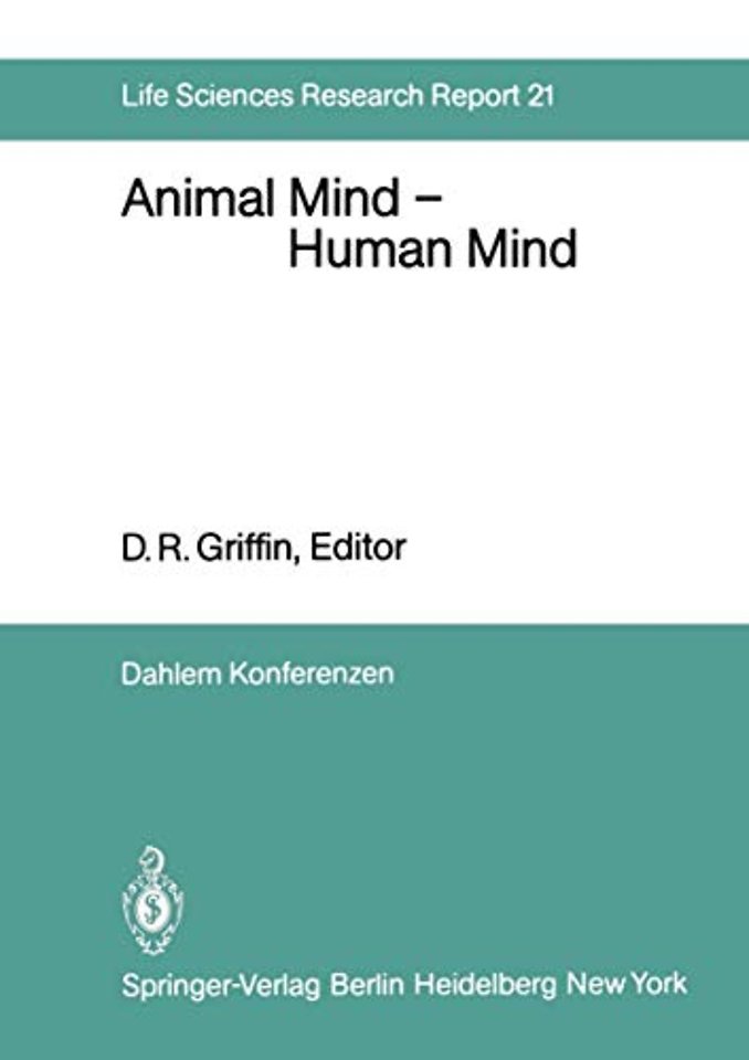 Animal Mind — Human Mind