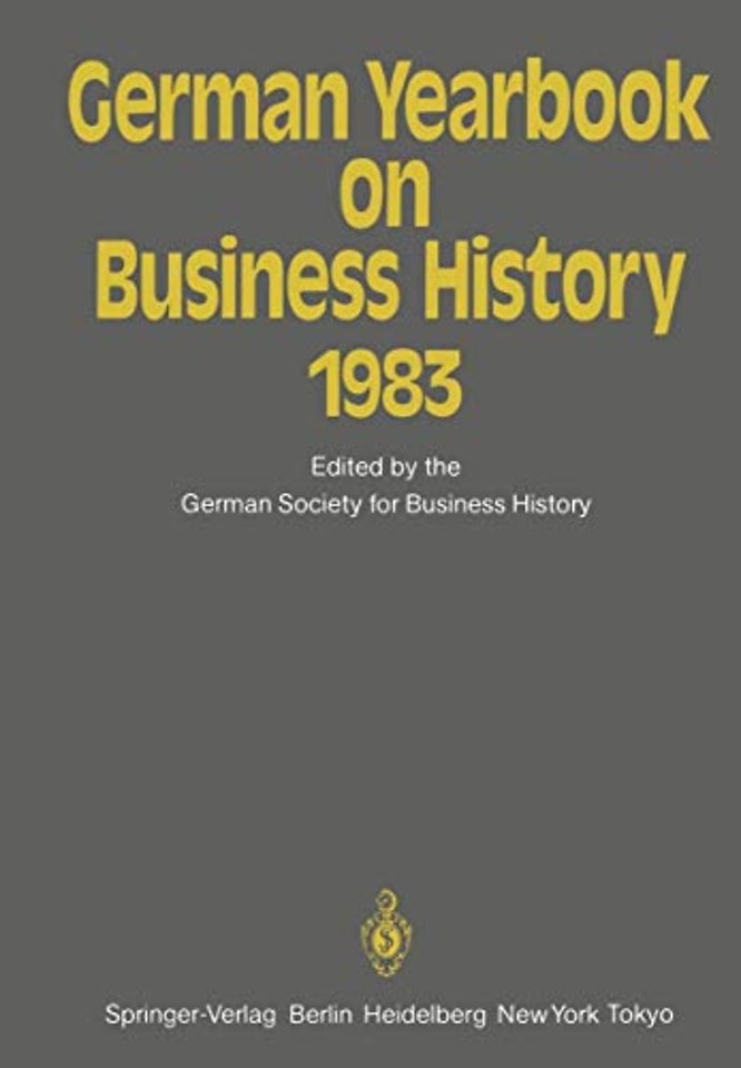 German Yearbook on Business History 1983