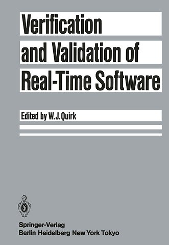 Verification and Validation of Real-Time Software