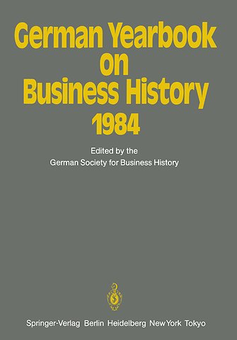 German Yearbook on Business History 1984