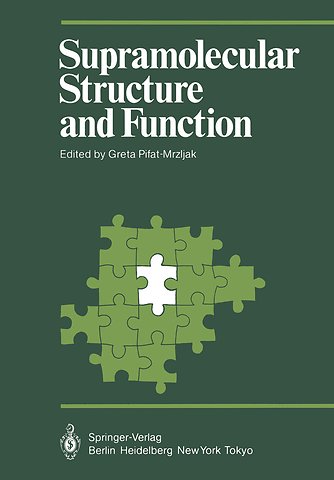 Supramolecular Structure and Function