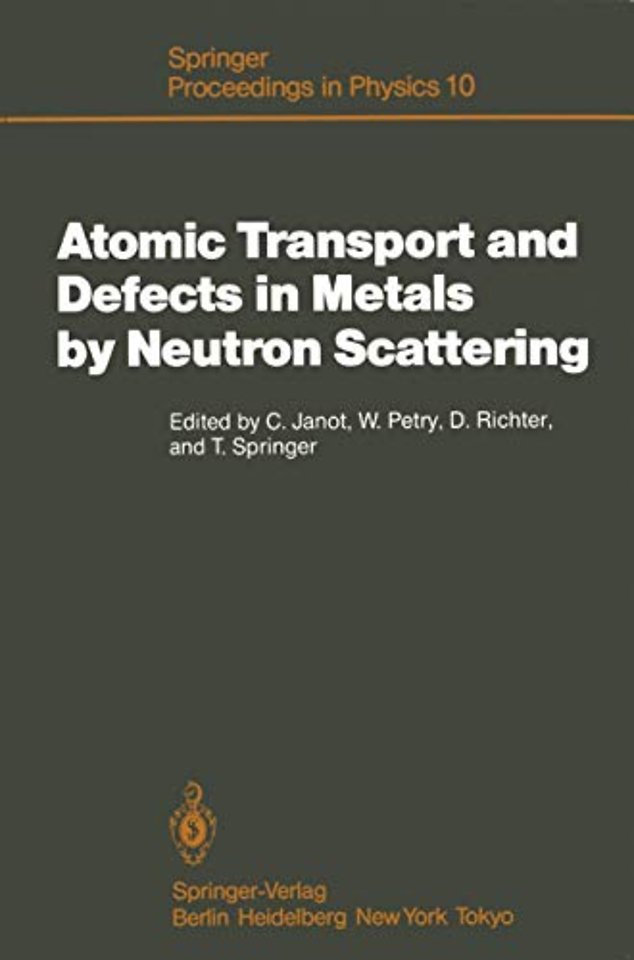 Atomic Transport and Defects in Metals by Neutron Scattering