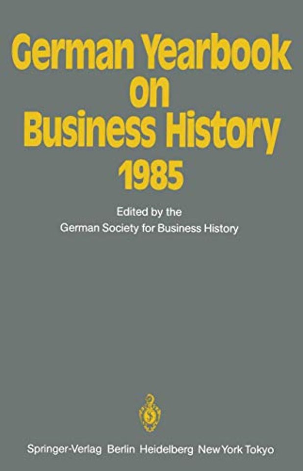 German Yearbook on Business History 1985