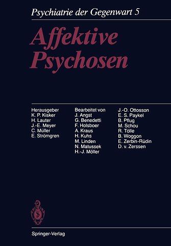 Affektive Psychosen