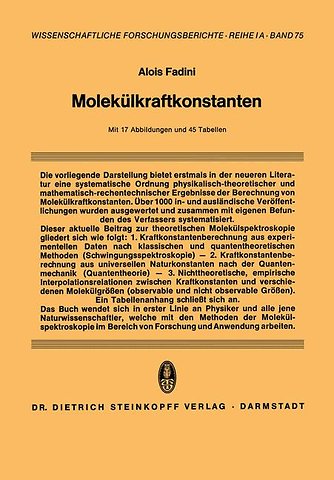 Molekülkraftkonstanten