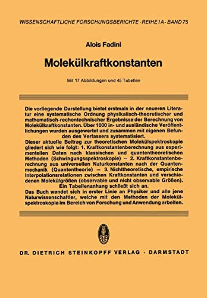 Molekülkraftkonstanten