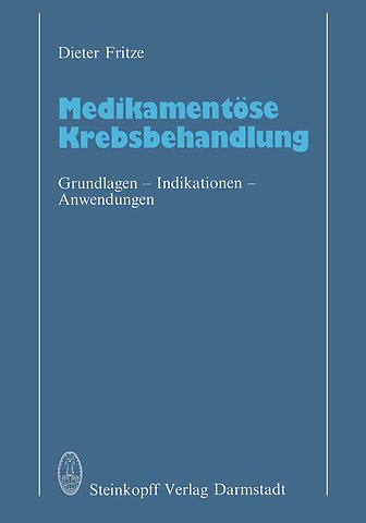 Medikamentöse Krebsbehandlung