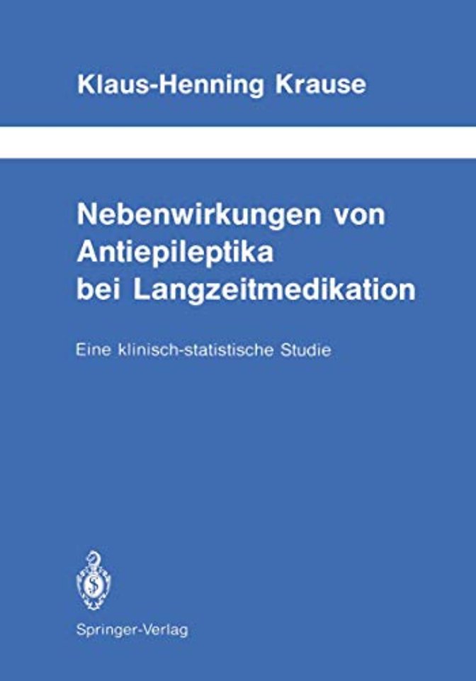 Nebenwirkungen von Antiepileptika bei Langzeitmedikation