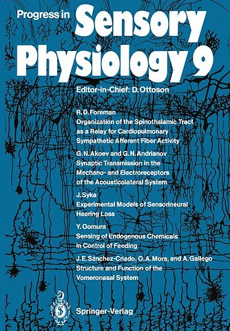 Progress in Sensory Physiology 9