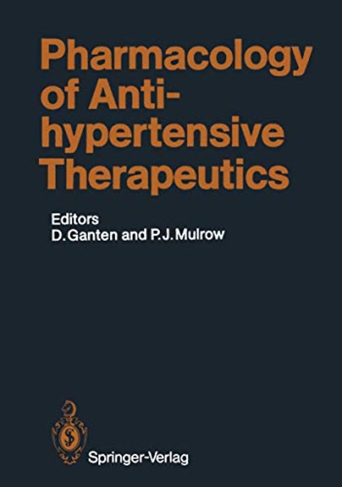 Pharmacology of Antihypertensive Therapeutics