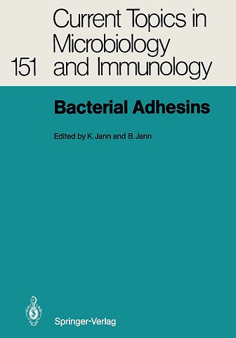 Bacterial Adhesins