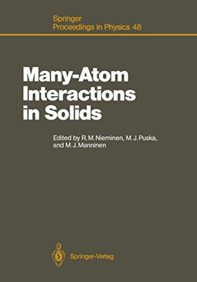 Many-Atom Interactions in Solids