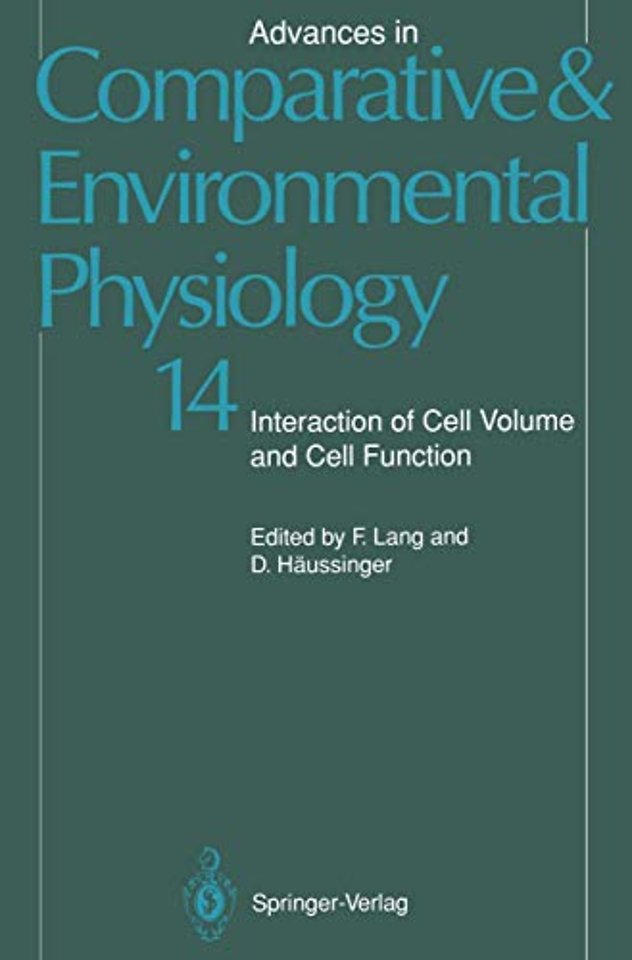 Advances in Comparative and Environmental Physiology