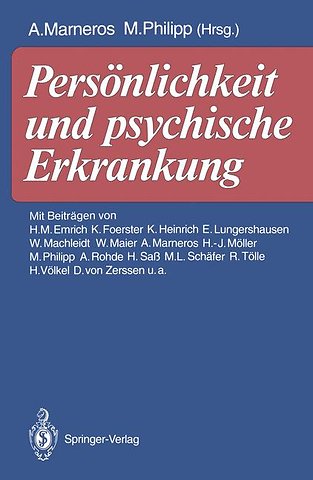 Persönlichkeit und psychische Erkrankung