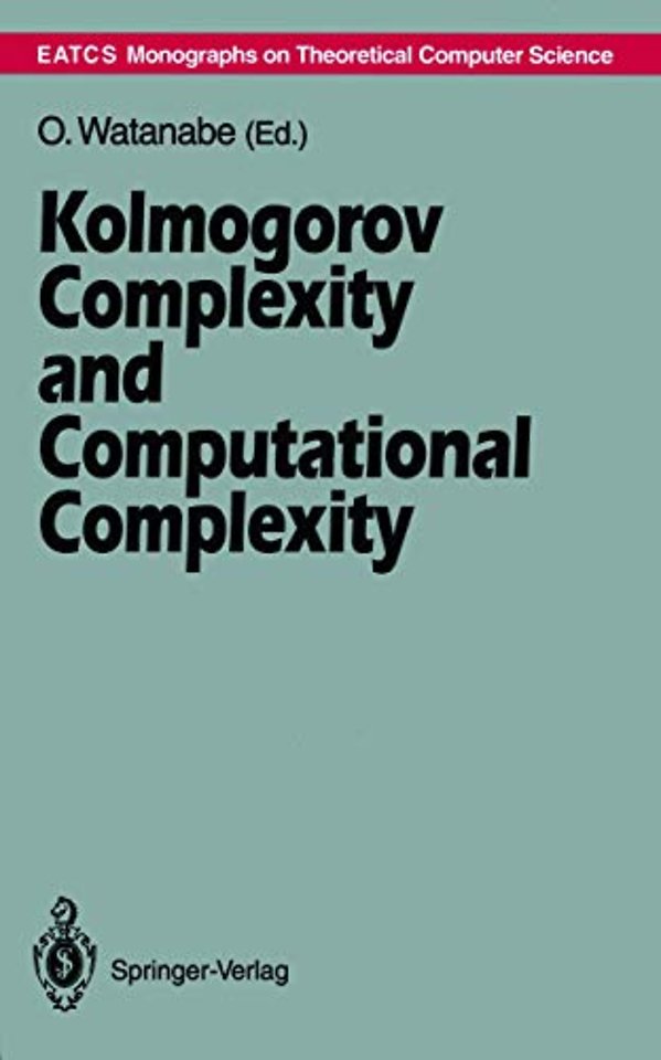 Kolmogorov Complexity and Computational Complexity