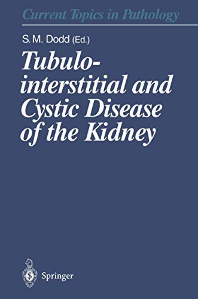 Tubulointerstitial and Cystic Disease of the Kidney