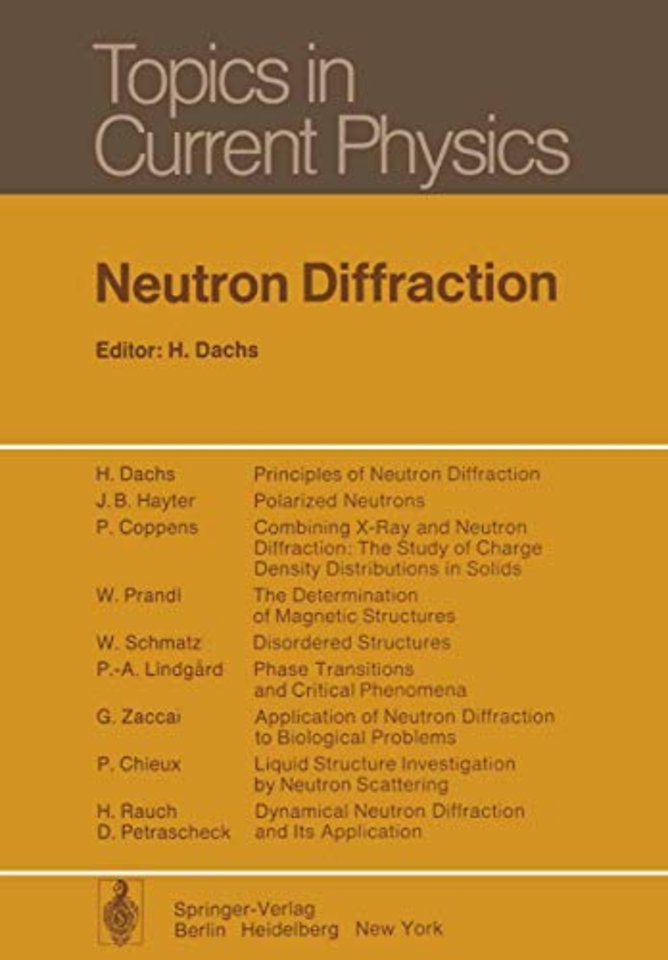Neutron Diffraction