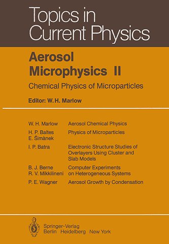 Aerosol Microphysics II