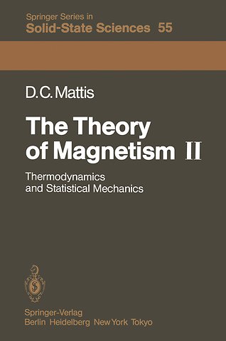 The Theory of Magnetism II