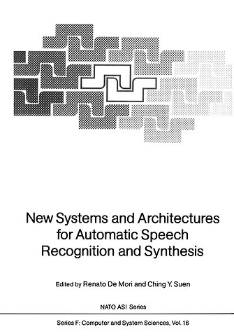 New Systems and Architectures for Automatic Speech Recognition and Synthesis