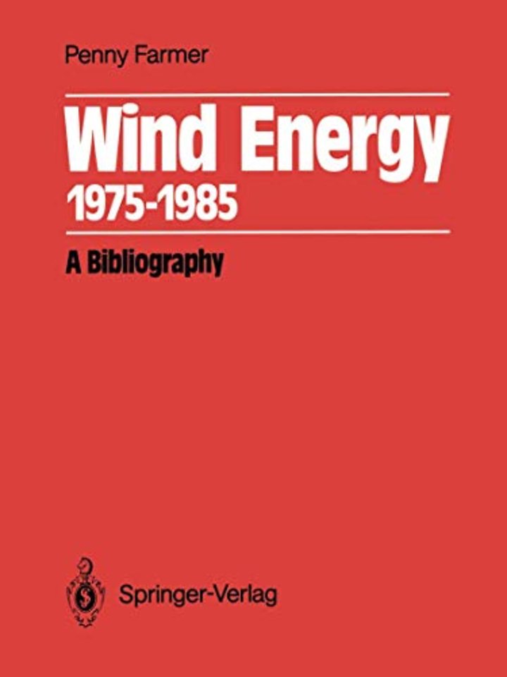 Wind Energy 1975–1985
