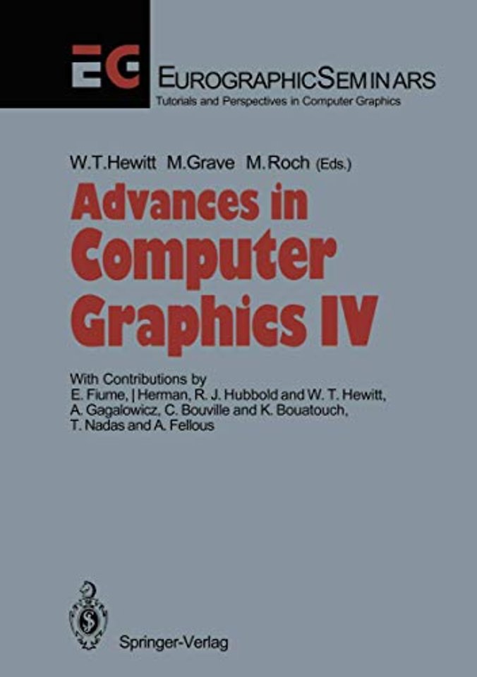 Advances in Computer Graphics IV