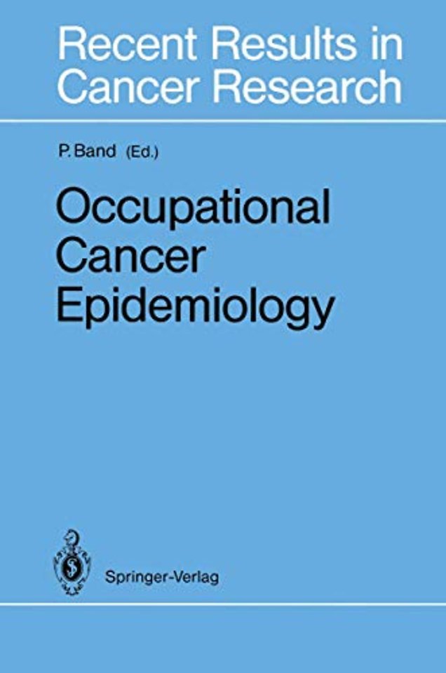 Occupational Cancer Epidemiology