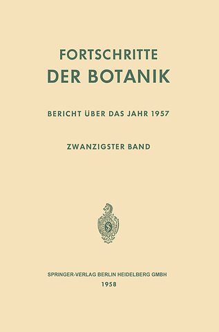 Fortschritte der Botanik