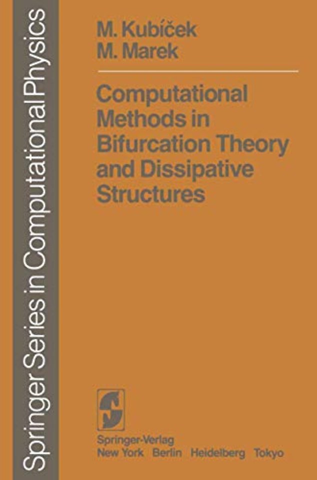 Computational Methods in Bifurcation Theory and Dissipative Structures