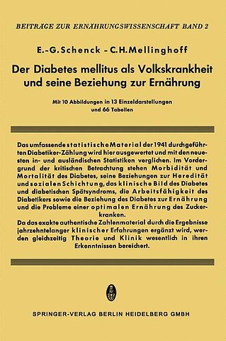 Der Diabetes Mellitus als Volkskrankheit und seine Beziehung zur Ernährung