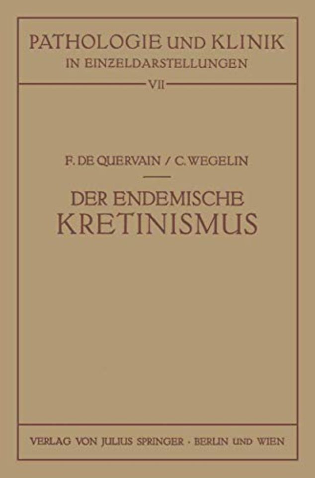 Der Endemische Kretinismus