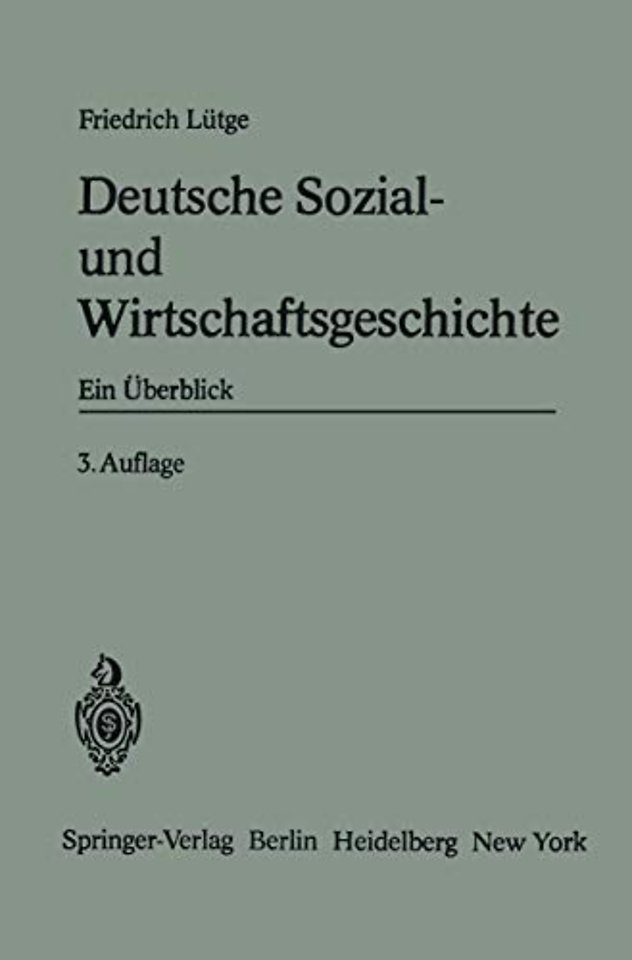 Deutsche Sozial- und Wirtschaftsgeschichte