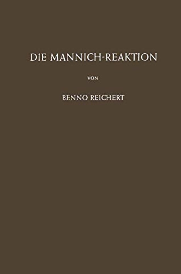Die Mannich-Reaktion
