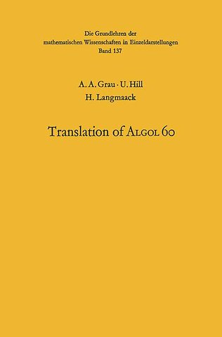 Handbook for Automatic Computation