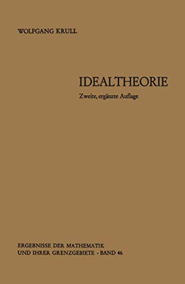 Idealtheorie