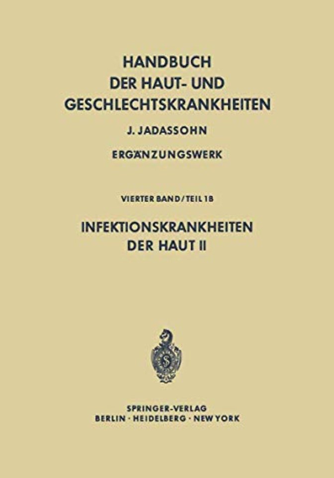 Infektionskrankheiten der Haut II