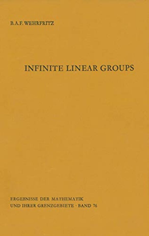Infinite Linear Groups