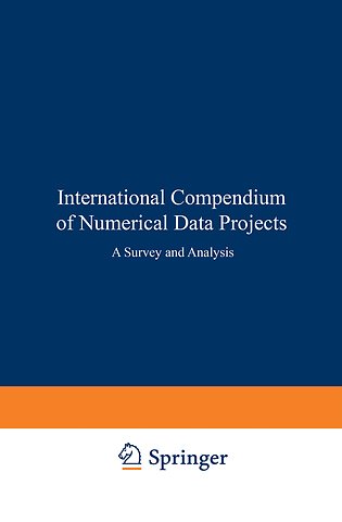 International Compendium of Numerical Data Projects